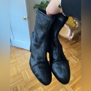 Dries Van Noten Black Boots